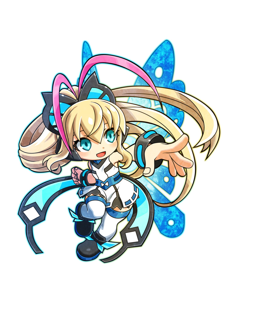 lumen and joule (azure striker gunvolt and 2 more) drawn by natsume_yuji