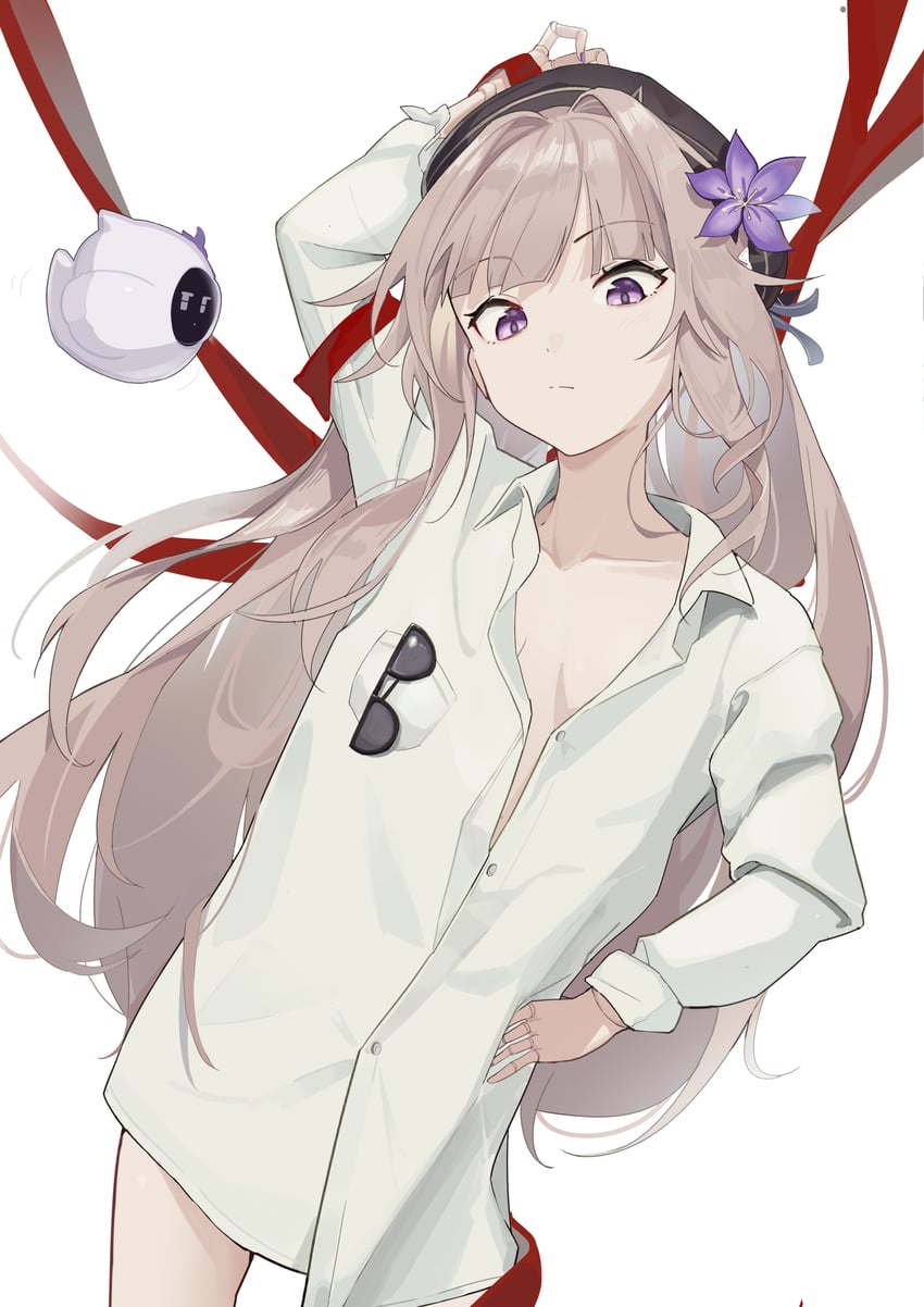 herta (honkai and 1 more) drawn by renjian_renjian