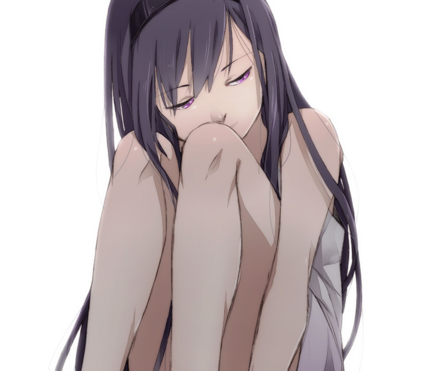 akemi homura (mahou shoujo madoka magica) drawn by marimo_shounen