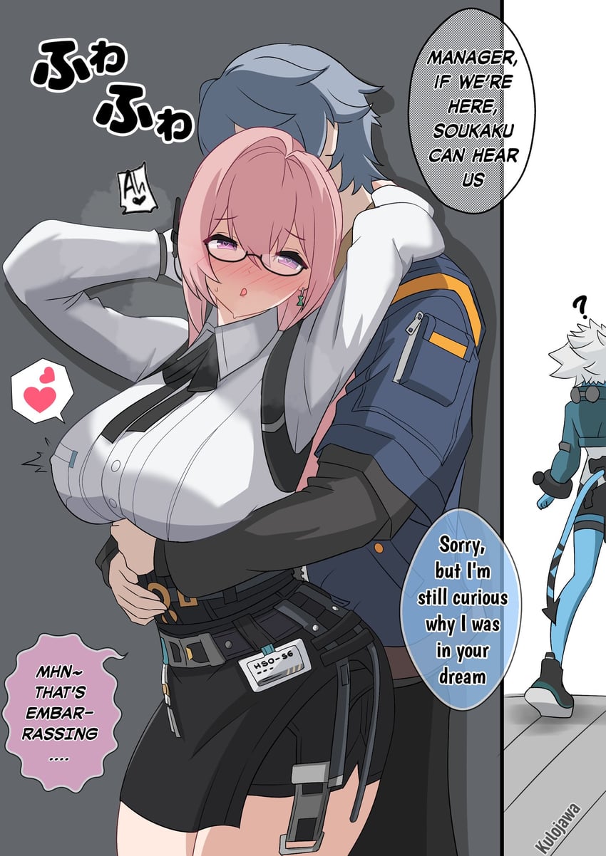 wise, tsukishiro yanagi, and soukaku (zenless zone zero) drawn by kulojawa