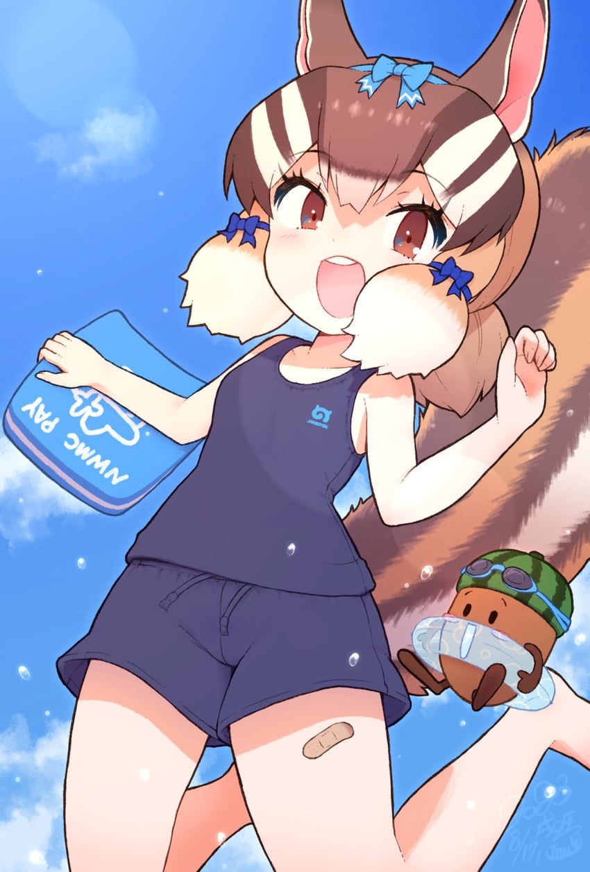siberian chipmunk (kemono friends and 1 more) drawn by kitsunetsuki_itsuki