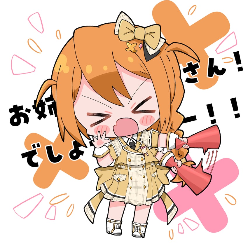 baba konomi (idolmaster and 2 more) drawn by nyan_guru