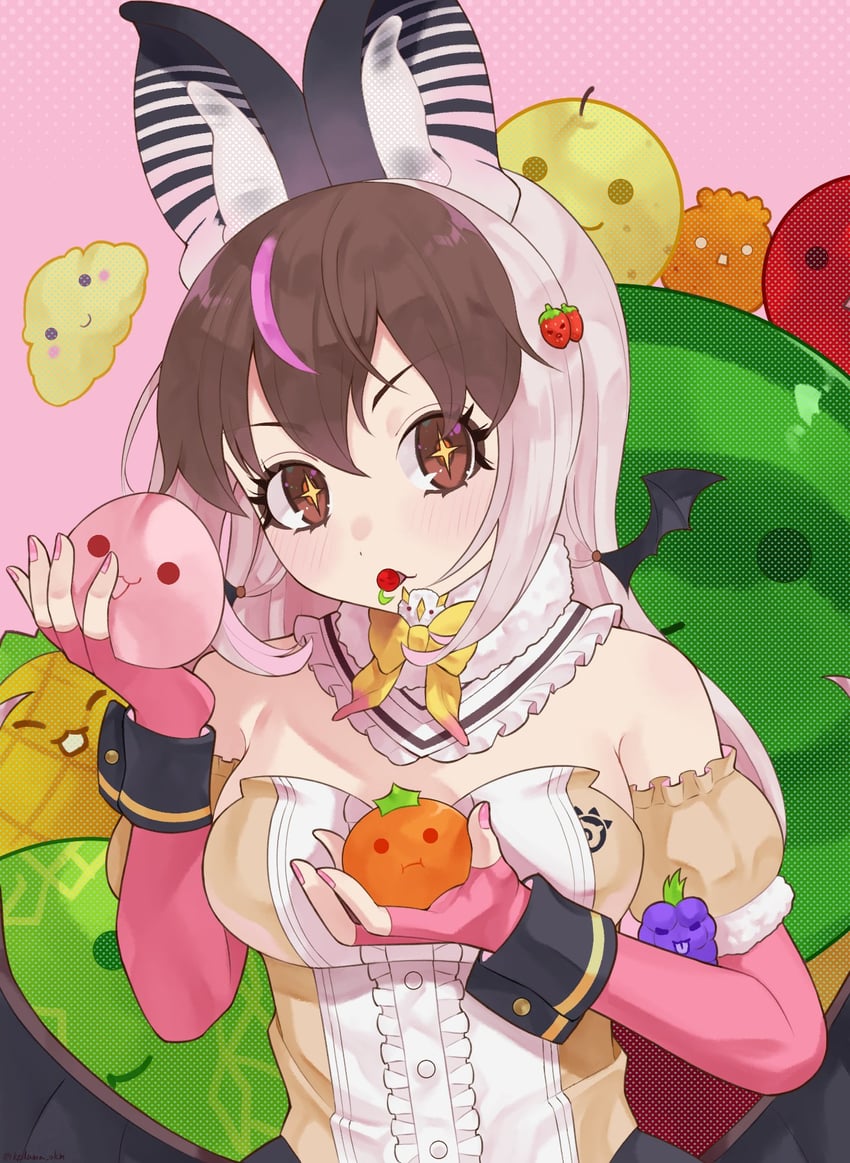 brown long-eared bat (kemono friends and 2 more) drawn by kedama_(ughugjydthjdf)