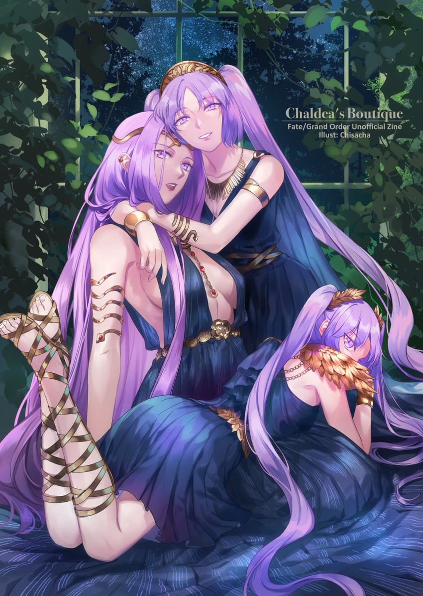 medusa, euryale, and stheno (fate and 1 more) drawn by chisasasacha