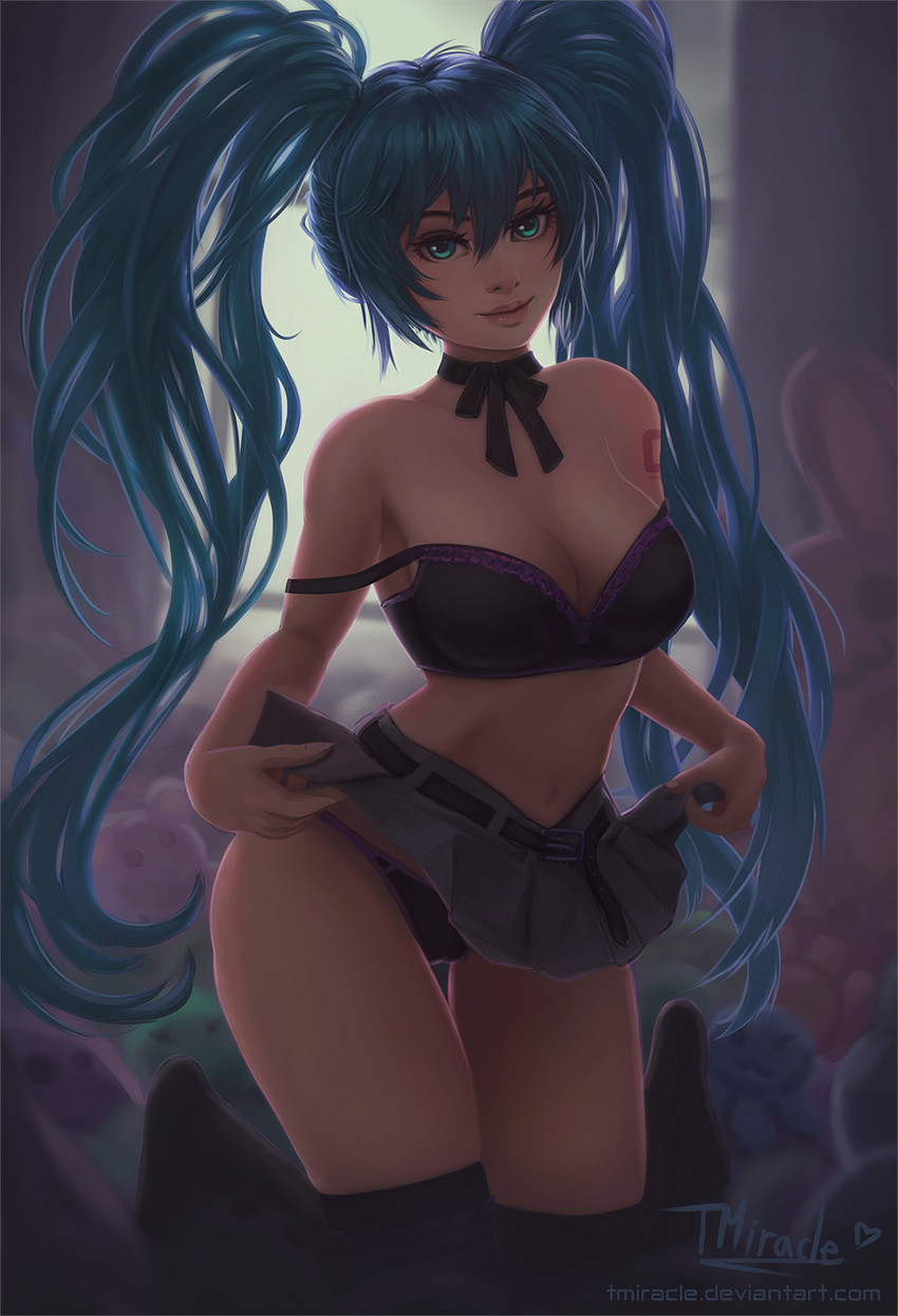 hatsune miku (vocaloid) drawn by tmiracle