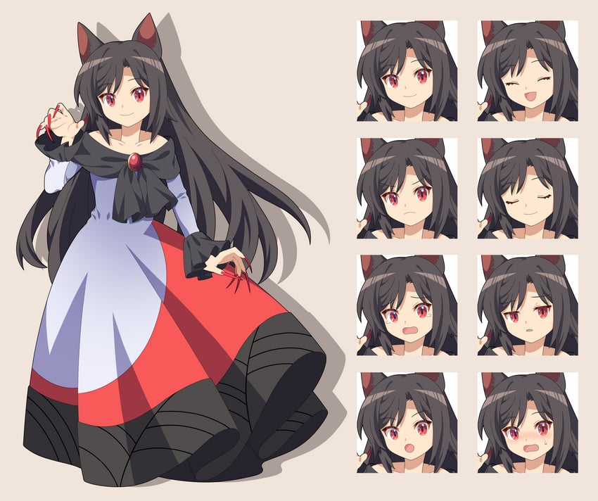 imaizumi kagerou (touhou) drawn by 4rion