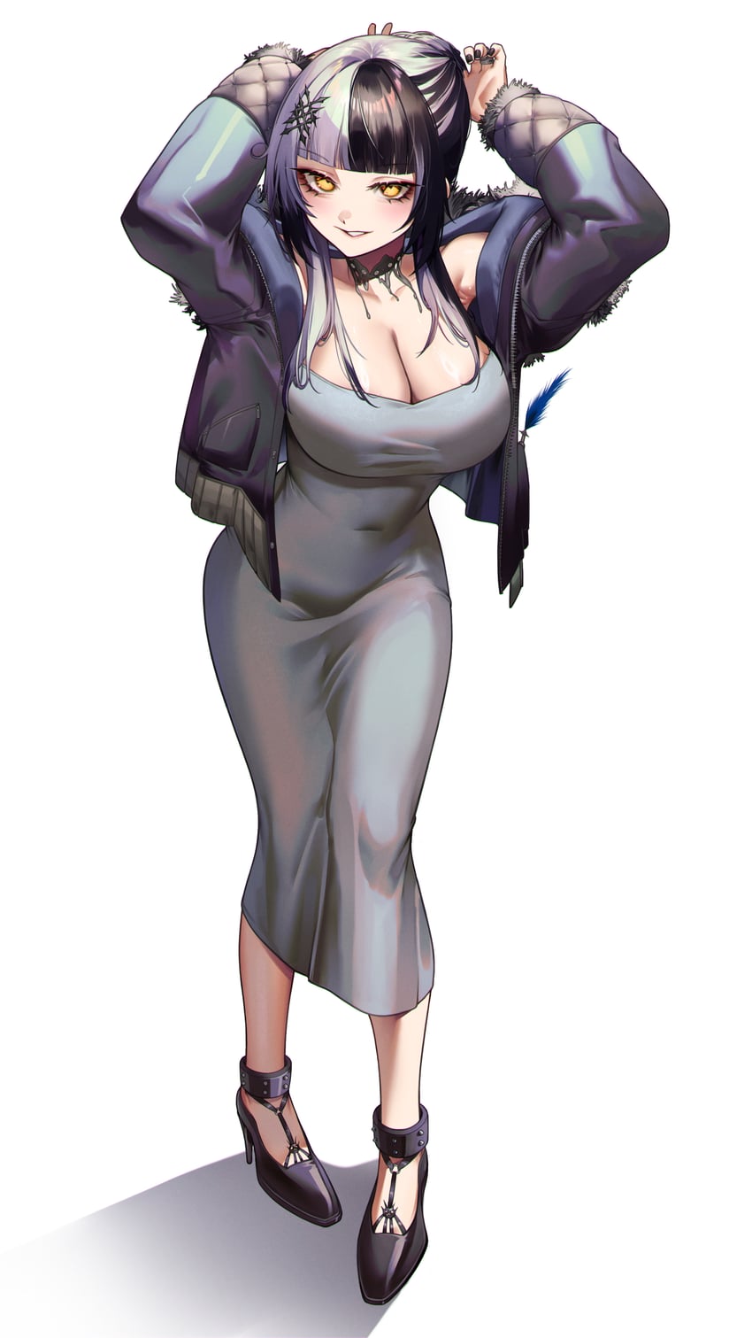 shiori novella (hololive and 1 more) drawn by eredhen