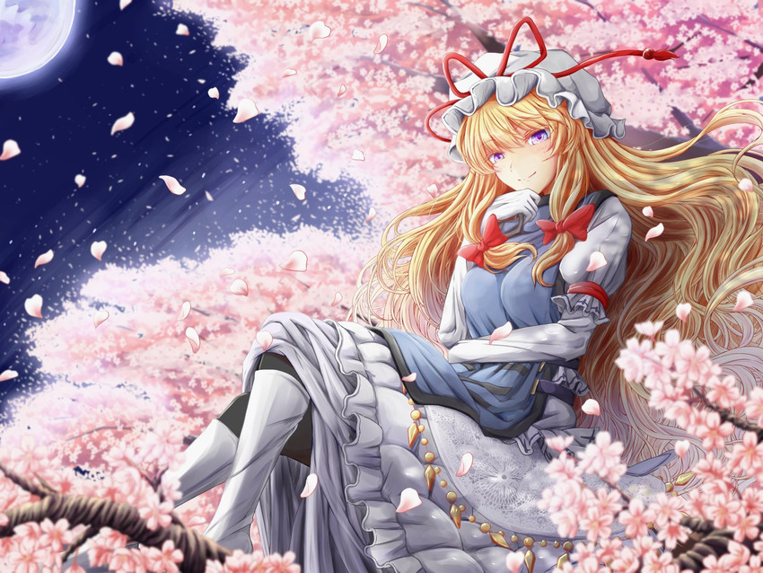 yakumo yukari (touhou and 1 more) drawn by tamasan