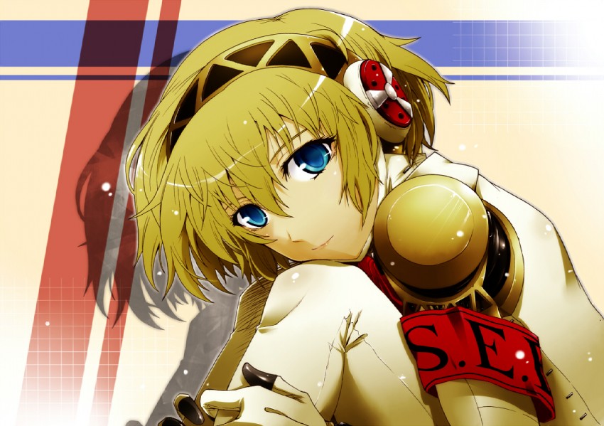 aigis (persona and 2 more) drawn by segami_daisuke