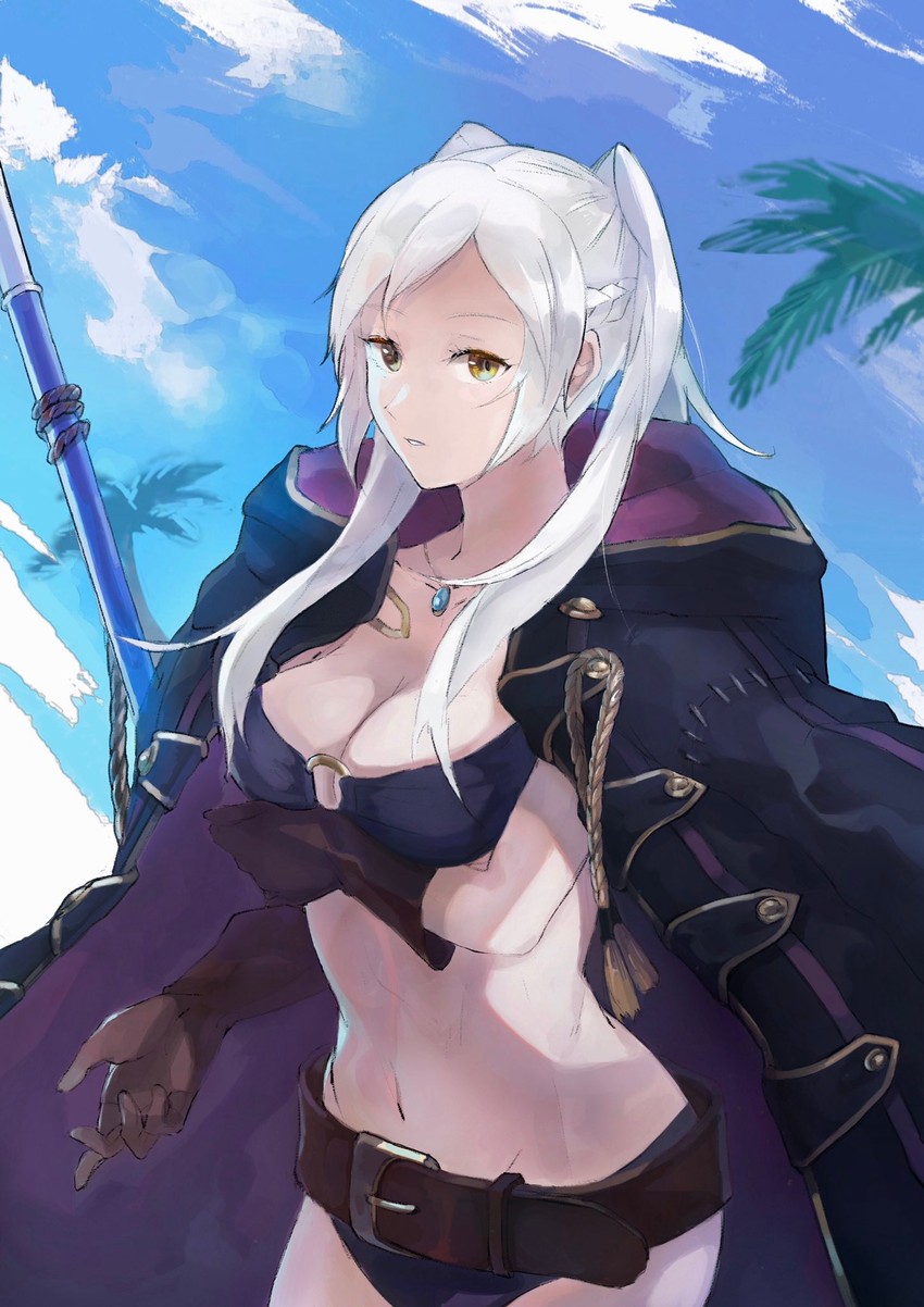 female robin (fire emblem and 2 more) drawn by gimkamres04