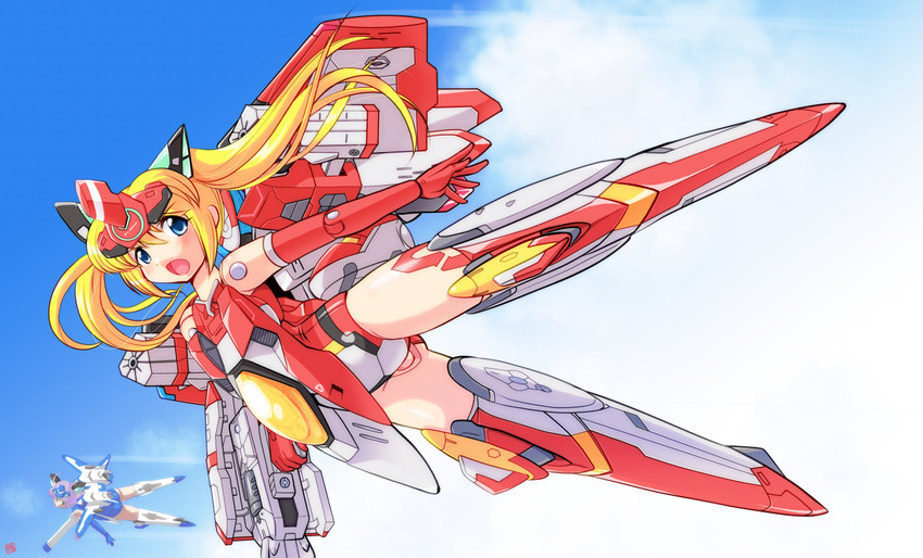 vervietta and lirbiete (busou shinki) drawn by oborogumo_takamitsu