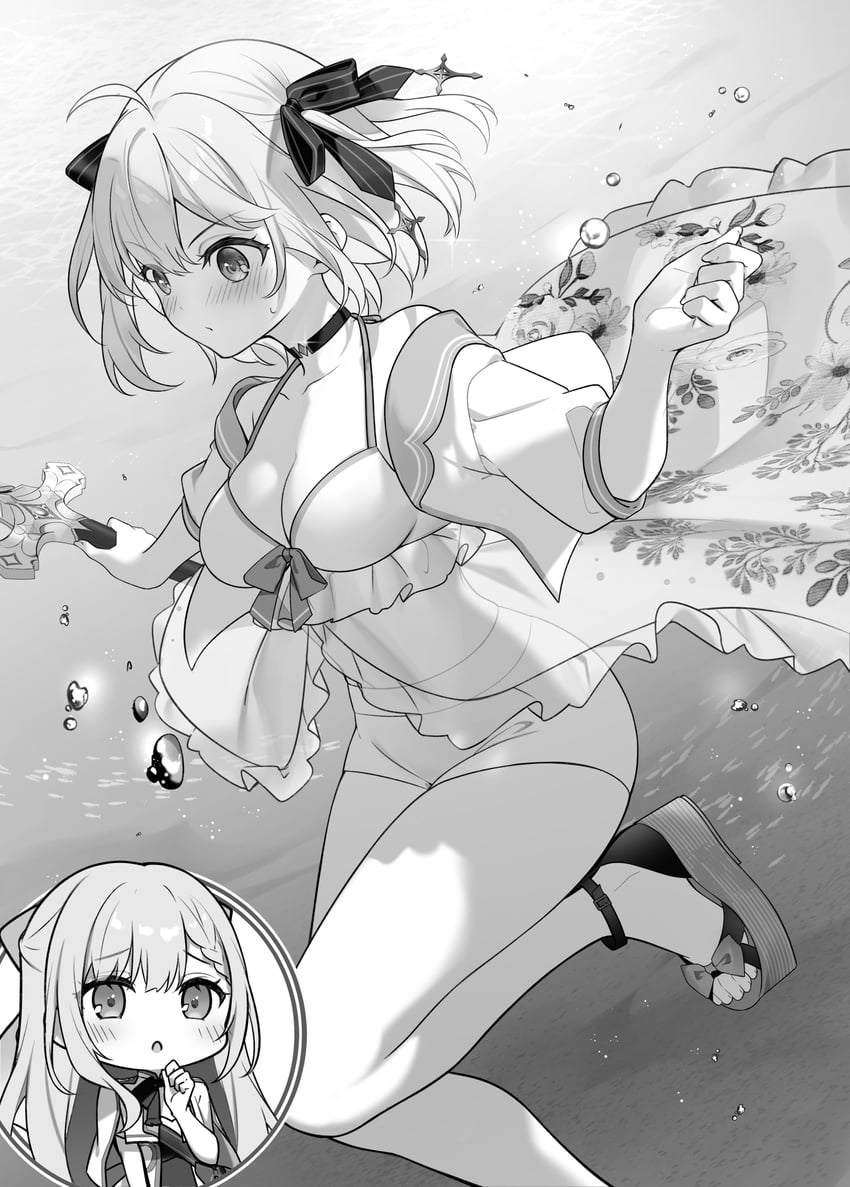 anisphia wynn palettia and euphyllia magenta (tensei oujo to tensai reijou no mahou kakumei) drawn by kisaragi_yuri