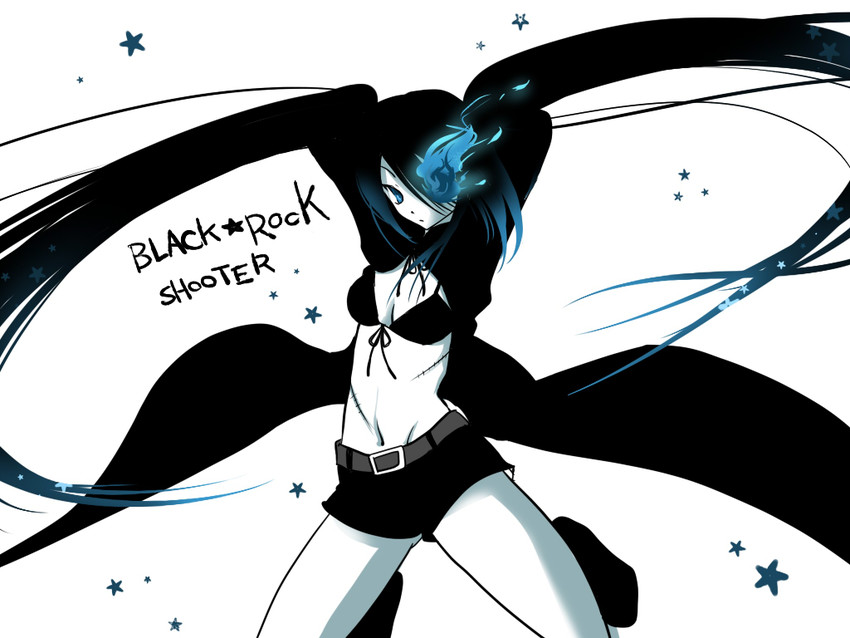 black rock shooter (black rock shooter) drawn by kamui_setsuna
