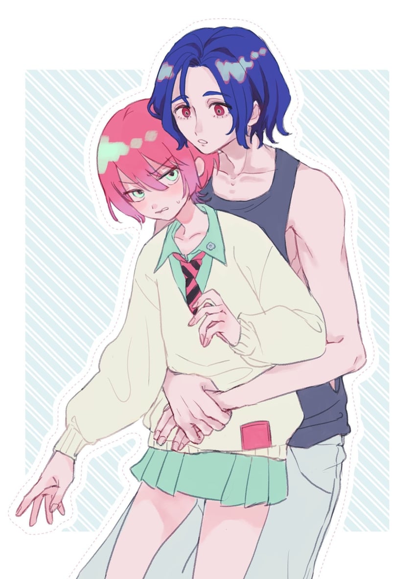 amate yuzuriha and shuji ito (gundam and 1 more) drawn by htjnboxod