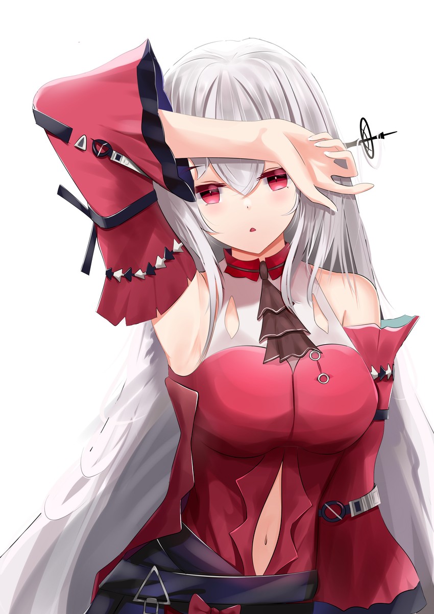 skadi and skadi the corrupting heart (arknights) drawn by karu_(karusenpai)