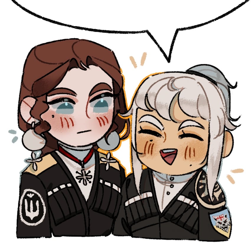 nika and levchenko ahapiia oleksandrivna (original) drawn by linyvets_chan