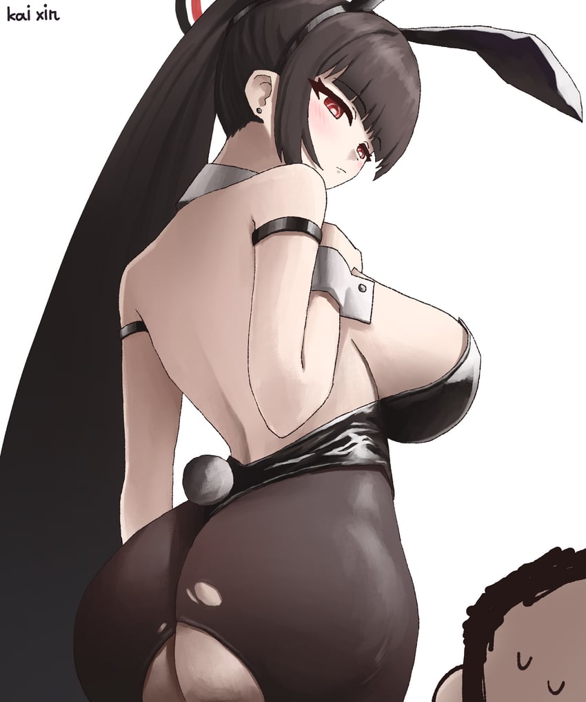 sensei, doodle sensei, and rio (blue archive) drawn by kai_xin