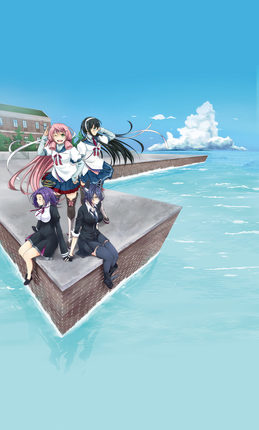 tenryuu, ooyodo, tatsuta, and akashi (kantai collection) drawn by futaba_kazuha