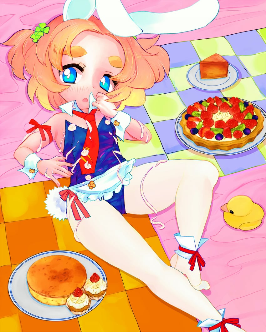 cream pie (futaba channel and 1 more) drawn by tsukiyono_aroe