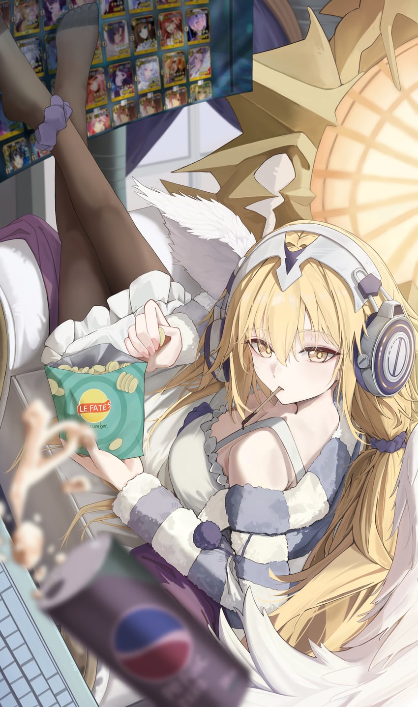 jeanne d'arc and metatron jeanne (fate and 1 more) drawn by about_fg