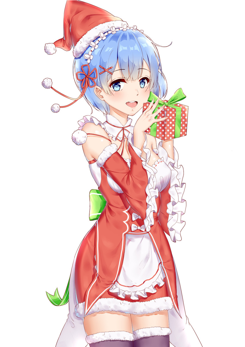rem (re:zero kara hajimeru isekai seikatsu) drawn by elleco