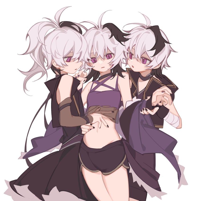 flower (vocaloid and 1 more) drawn by eight-b