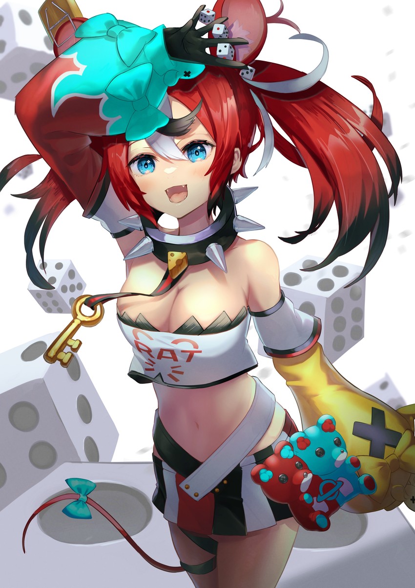 hakos baelz (hololive and 1 more) drawn by torikaze_ito