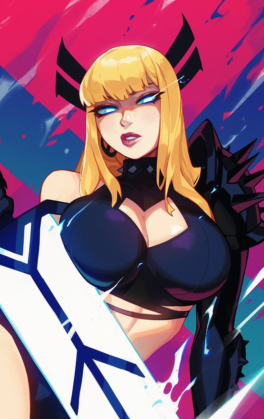 magik (marvel and 2 more) drawn by qtori