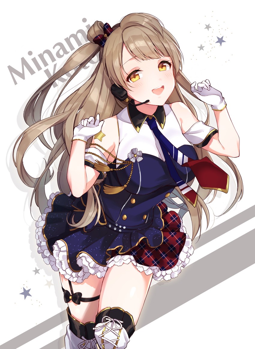 minami kotori (love live! and 2 more) drawn by goroo_(eneosu)