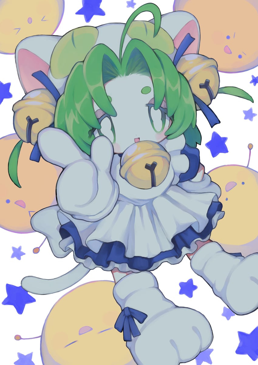 dejiko and gema (di gi charat) drawn by naco_artworks