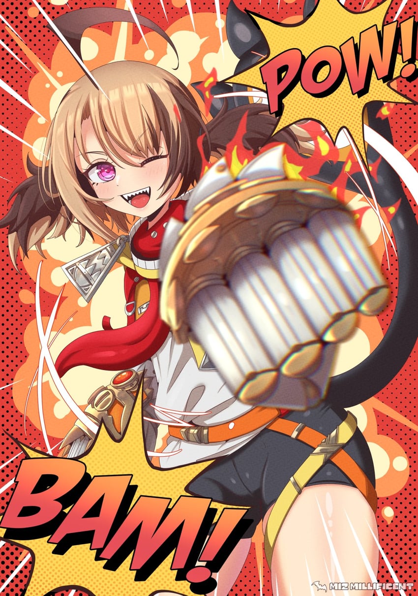 gigi murin (hololive and 1 more) drawn by mischiefmiz