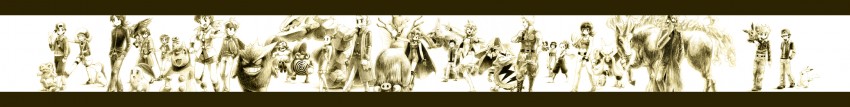 pikachu, red, eevee, misty, ethan, and 35 more (pokemon and 2 more) drawn by chiba_(tibaacss)