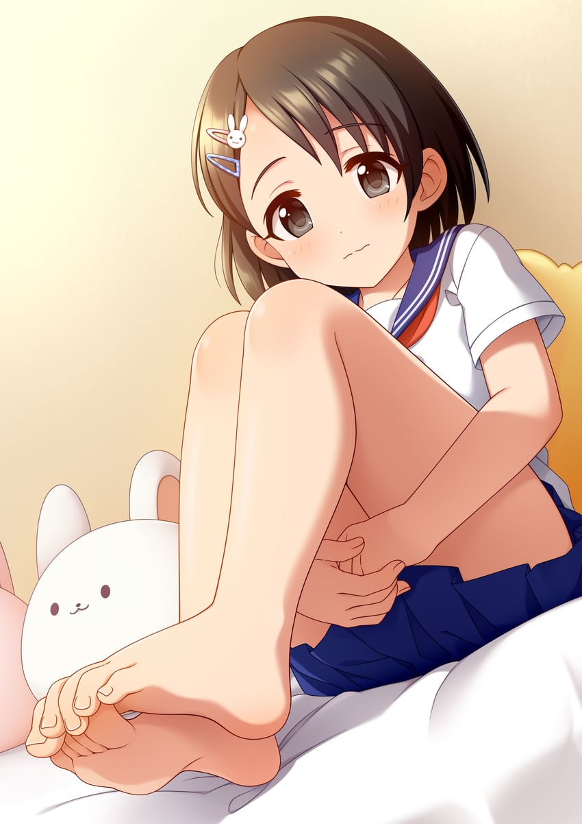 sasaki chie (idolmaster and 1 more) drawn by fuu_(koneko_no_yomeiri)