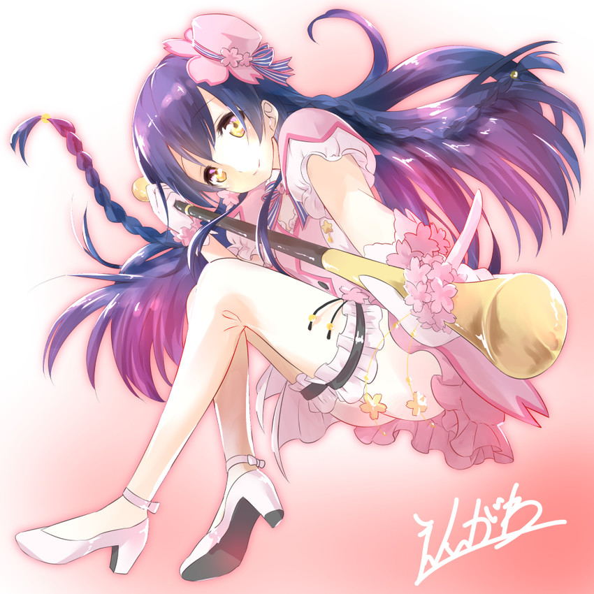 sonoda umi (love live! and 2 more) drawn by engawa_(rarenago)