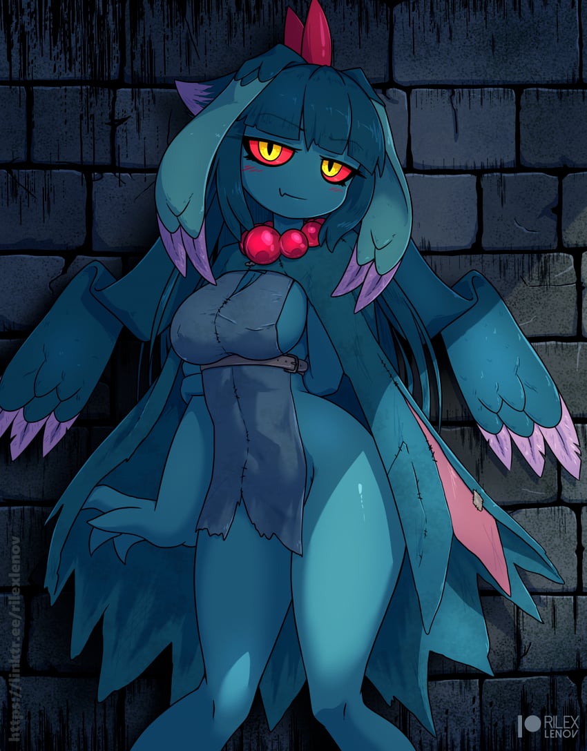 flutter mane (pokemon) drawn by rilex_lenov