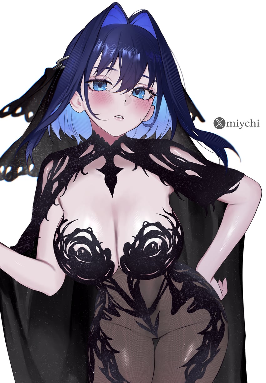 ouro kronii (hololive and 1 more) drawn by miychi