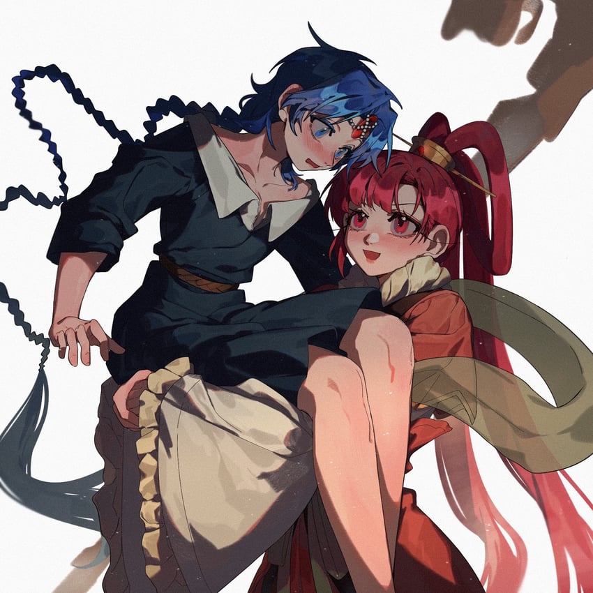 aladdin and ren kougyoku (magi the labyrinth of magic) drawn by jazy