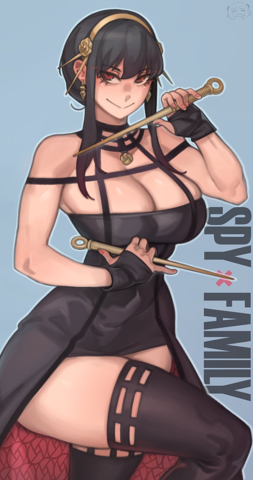 yor briar and anya (spy x family) drawn by kelvin_hiu