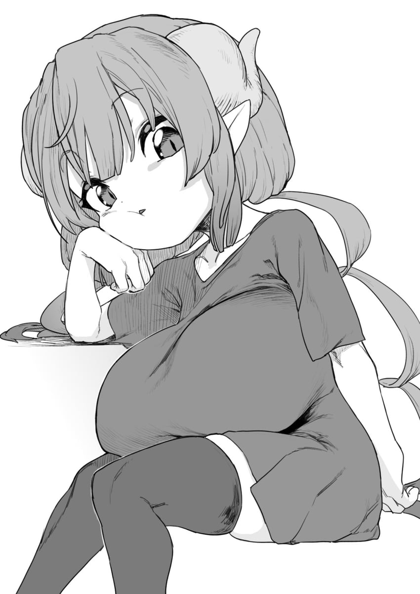 ilulu (kobayashi-san chi no maidragon) drawn by mukago_(mukagomumumu)