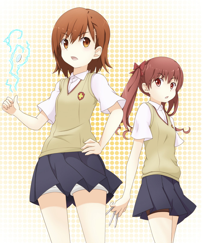 misaka mikoto (toaru majutsu no index and 1 more) drawn by arain