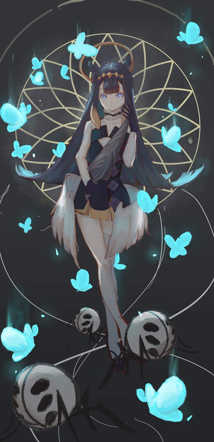 ninomae ina'nis (hololive and 2 more) drawn by brianlee709