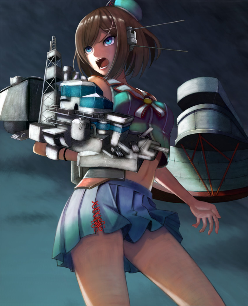 maya and maya kai ni (kantai collection) drawn by kazunoko