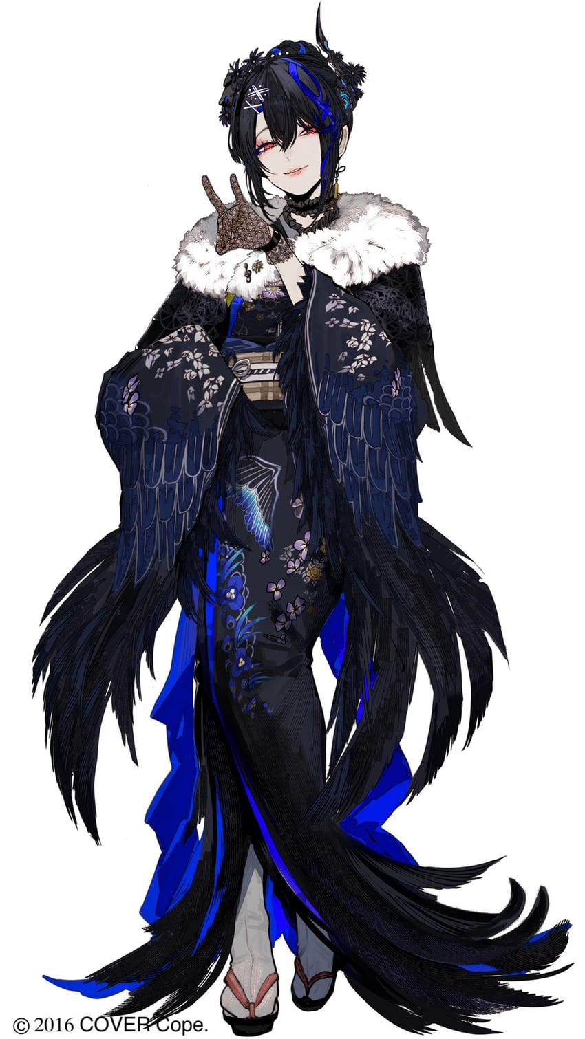 nerissa ravencroft (hololive and 1 more) drawn by unrefle