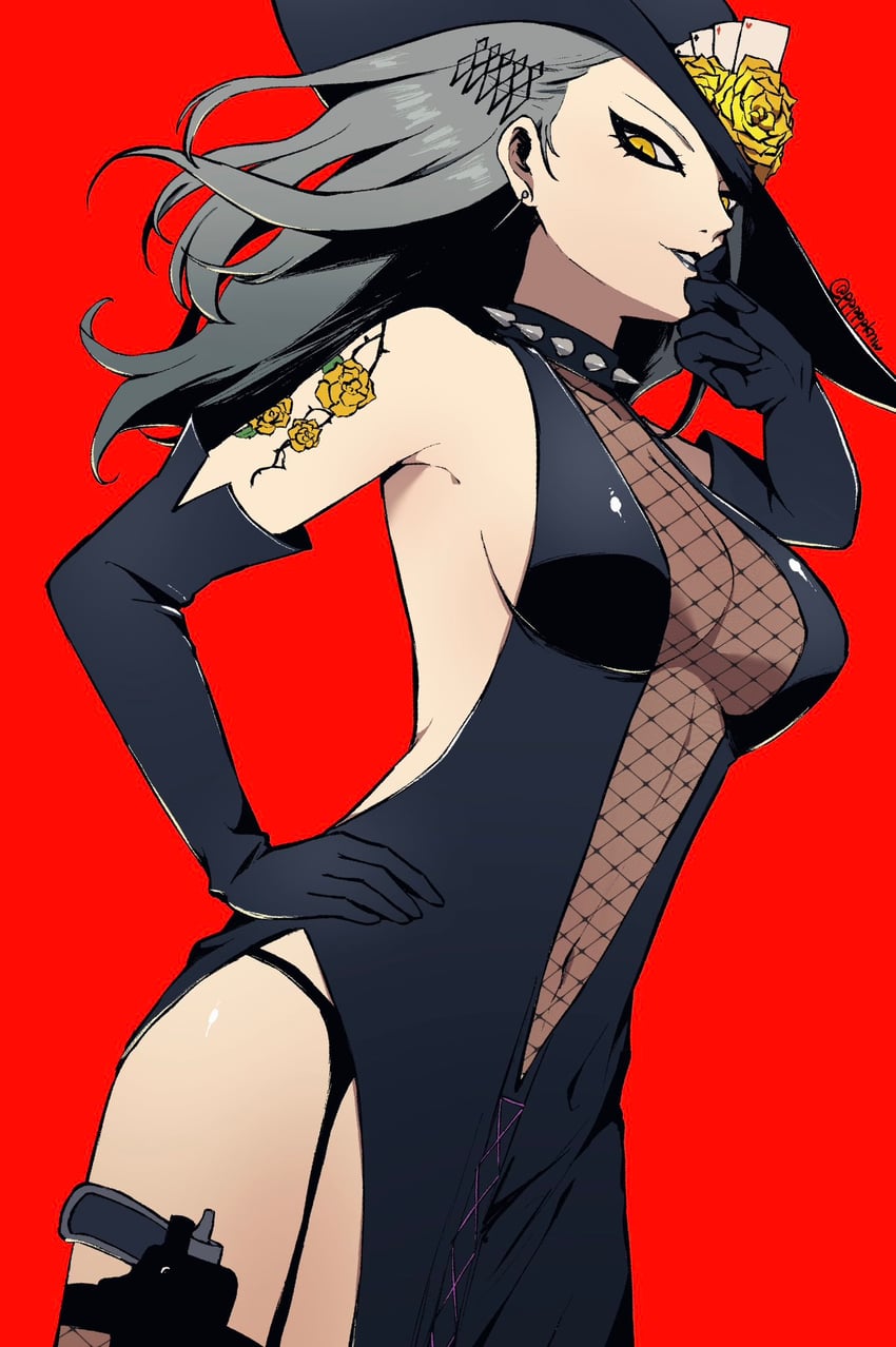 shadow sae (persona and 1 more) drawn by pppppknw