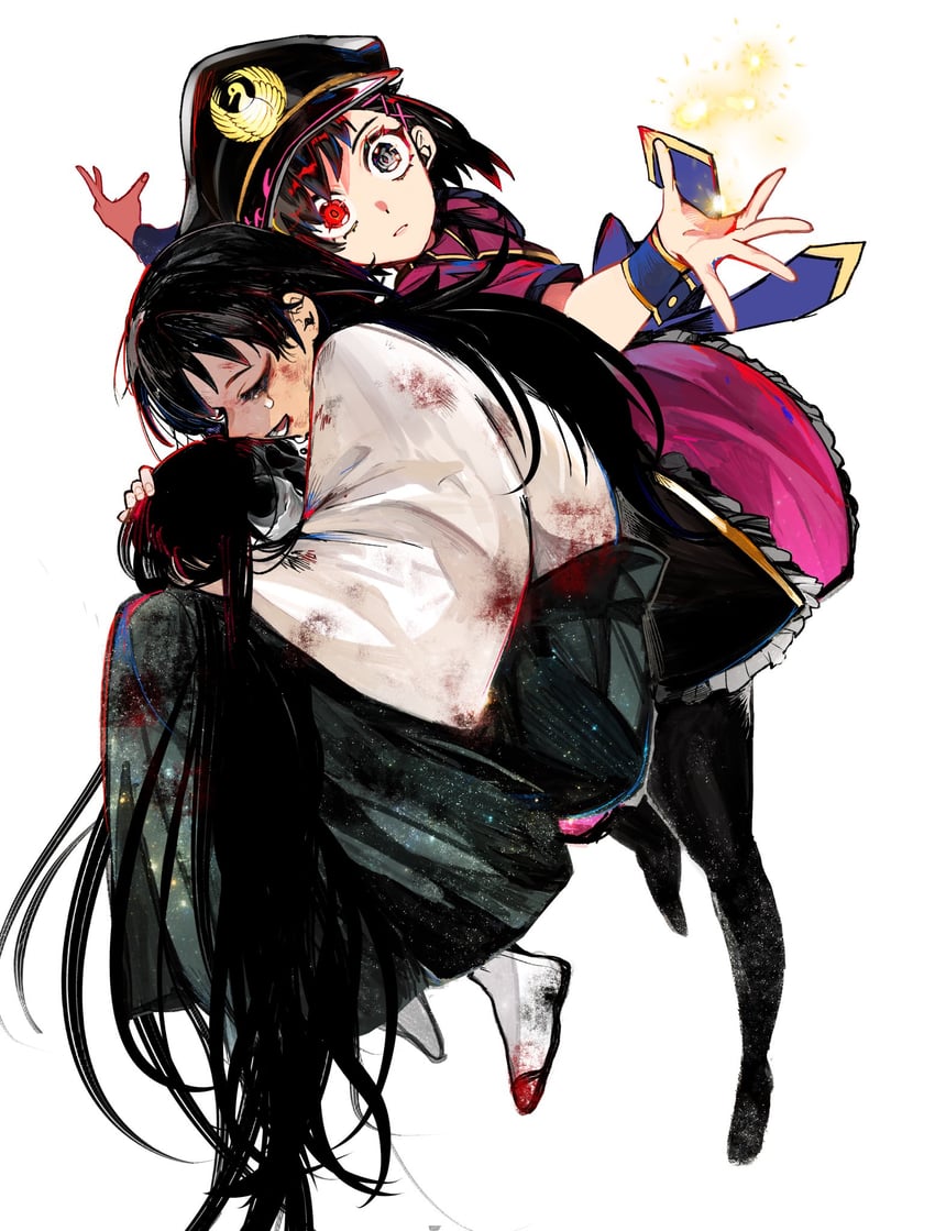 oda nobunaga and mysterious ranmaru x (fate and 1 more) drawn by kuriimu0203