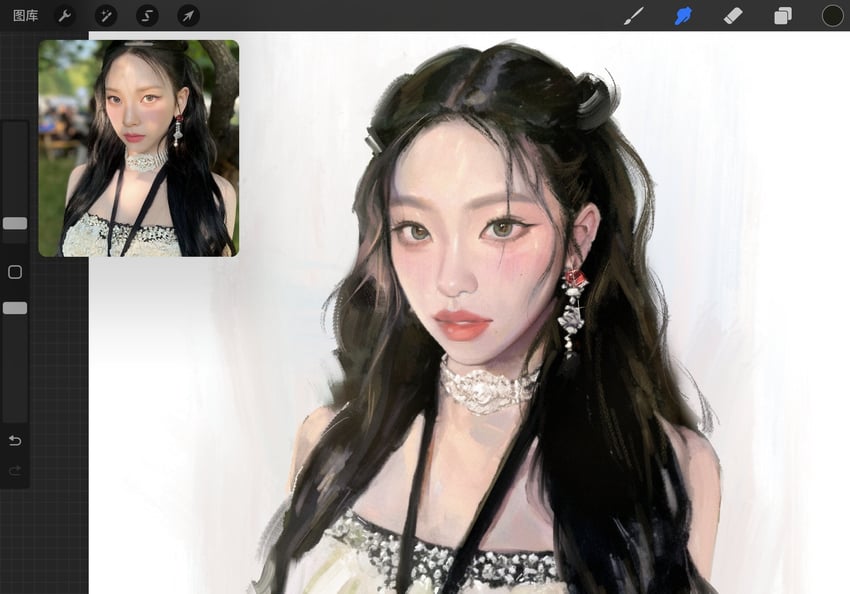 karina (real life and 1 more) drawn by devilzong