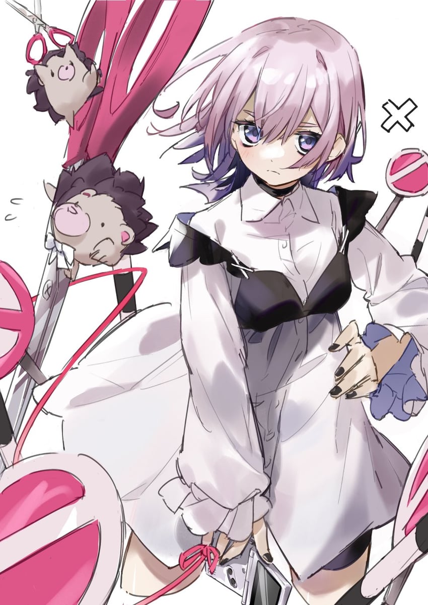 nira-chan, uniguri, and mimikayushi (zutto mayonaka de ii no ni and 1 more) drawn by oguri_(oguri_yuta)