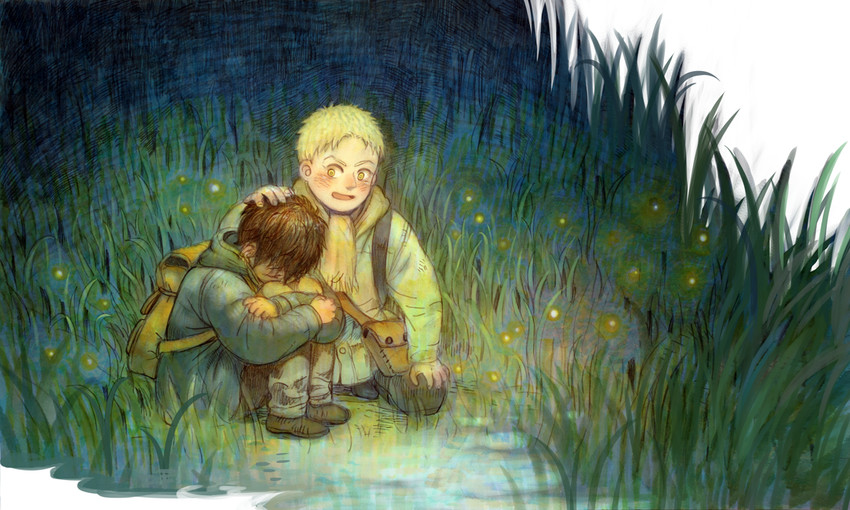 reiner braun and bertolt hoover (shingeki no kyojin) drawn by prema-ja