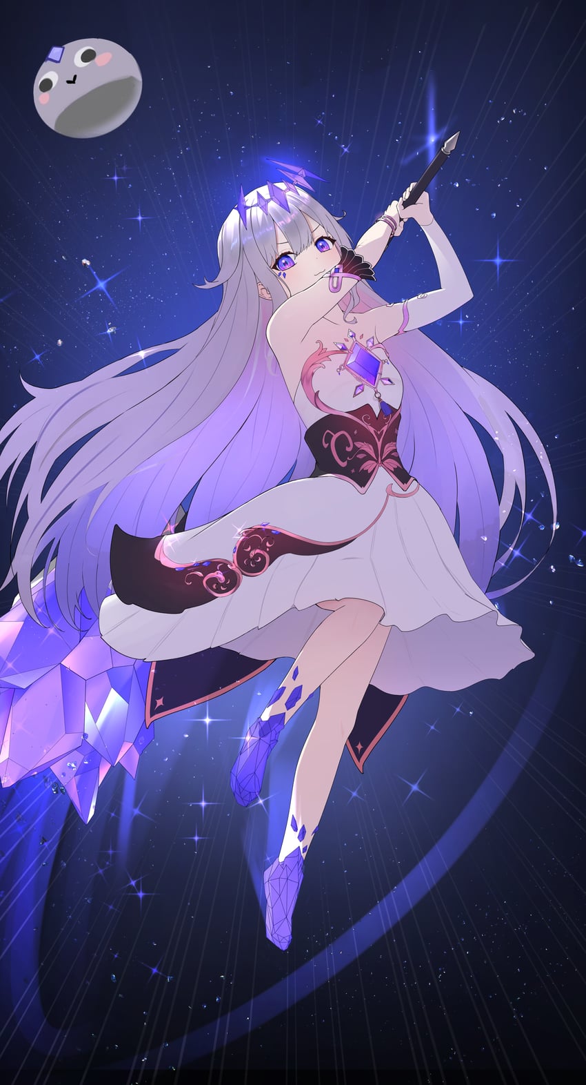 koseki bijou and pebble (hololive and 1 more) drawn by atakisin_i