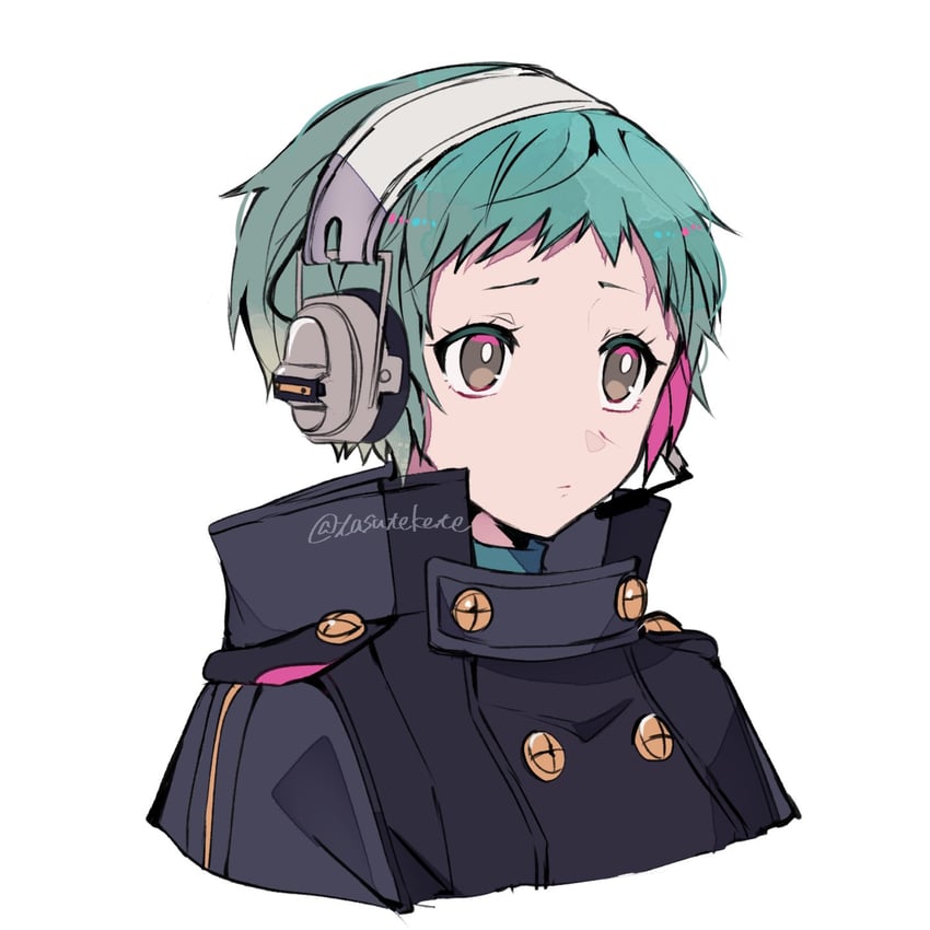 yamagishi fuuka (persona and 2 more) drawn by teketeke_(tasutekete)
